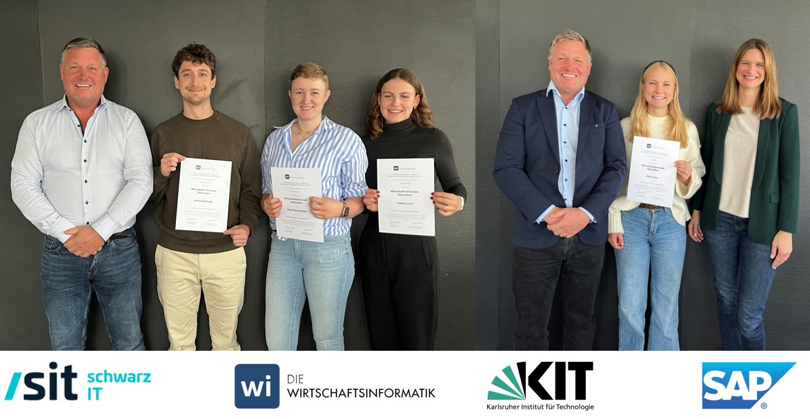Handover of 5 Information Systems Scholarships funded by Schwarz IT and SAP SE