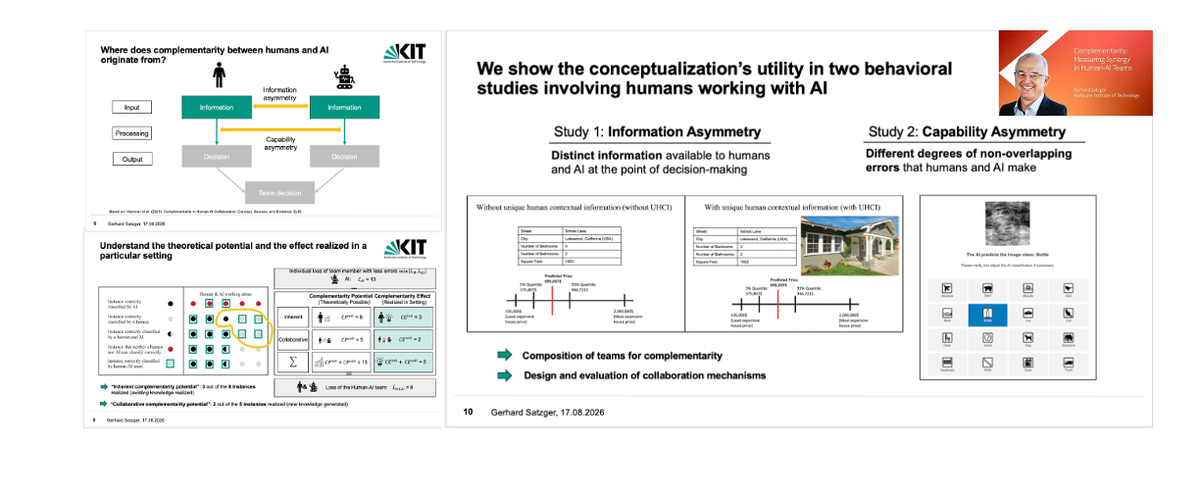 Guest Talk at Nokia Bell Labs: Prof. Satzger on Human-AI Complementarity